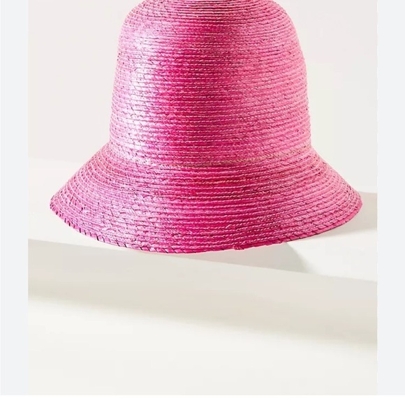 Anthropologie ASN High straw bucket Elegant Pink Women\'s Hat main image 12